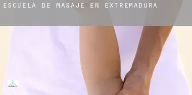 Escuela de masaje en  Extremadura
