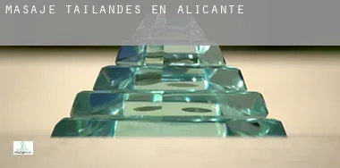 Masaje tailandés en Alicante